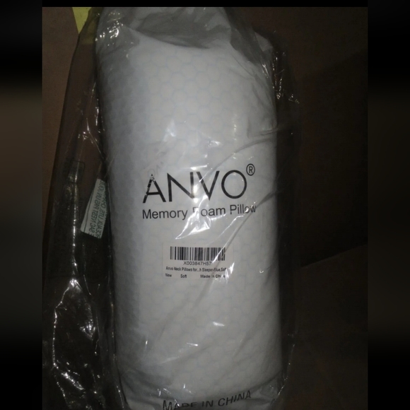 NWT Premium ANVO Cervical Memory Foam Pillow - Picture 2 of 3
